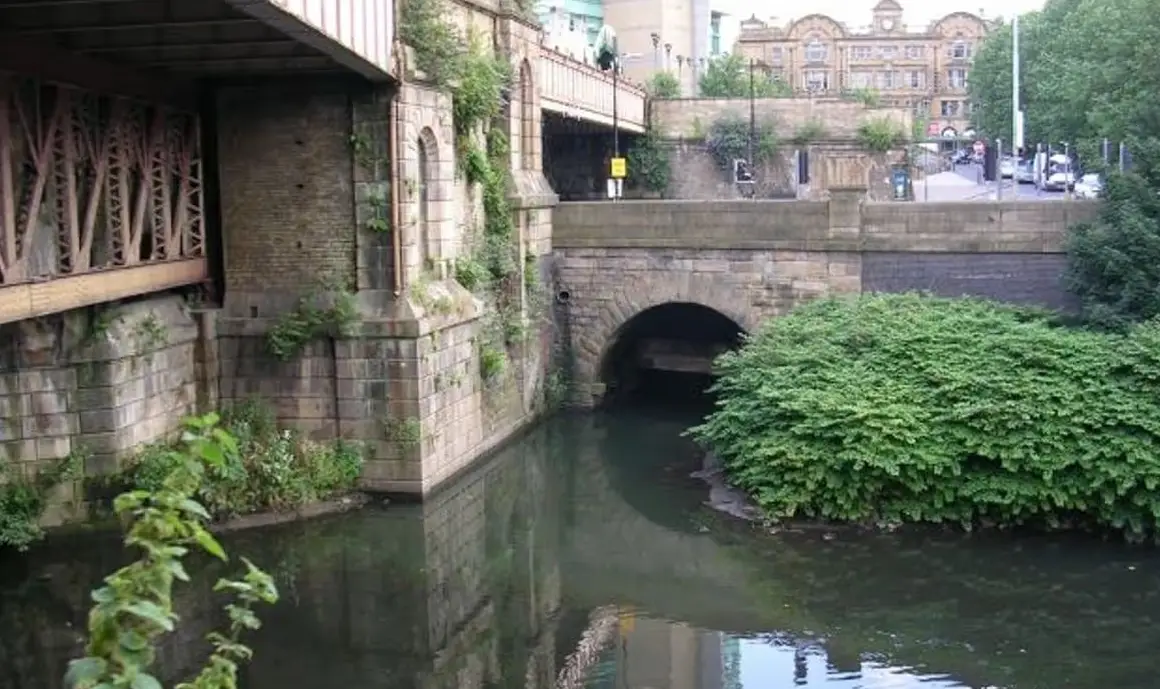 Lost river culvert in Manchester